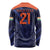 India Cricket World Cup 2024 Long Sleeve Shirt Men In Blue Make Champions - Wonder Print Shop