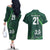 Pakistan Cricket World Cup 2024 Couples Matching Off The Shoulder Long Sleeve Dress and Hawaiian Shirt Shaheens Make Champions LT9 - Wonder Print Shop