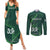 Pakistan Cricket World Cup 2024 Couples Matching Summer Maxi Dress and Long Sleeve Button Shirt Shaheens Make Champions LT9 - Wonder Print Shop