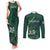 Pakistan Cricket World Cup 2024 Couples Matching Tank Maxi Dress and Long Sleeve Button Shirt Shaheens Make Champions LT9 - Wonder Print Shop