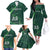 Pakistan Cricket World Cup 2024 Family Matching Off The Shoulder Long Sleeve Dress and Hawaiian Shirt Shaheens Make Champions - Wonder Print Shop