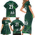 Pakistan Cricket World Cup 2024 Family Matching Short Sleeve Bodycon Dress and Hawaiian Shirt Shaheens Make Champions - Wonder Print Shop