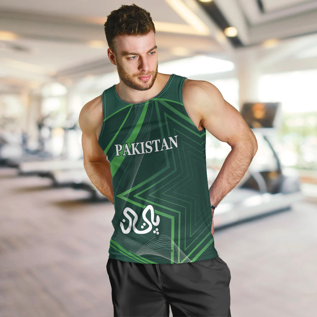 Pakistan Cricket World Cup 2024 Men Tank Top Shaheens Make Champions - Wonder Print Shop