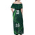 Pakistan Cricket World Cup 2024 Off Shoulder Maxi Dress Shaheens Make Champions - Wonder Print Shop