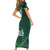 Pakistan Cricket World Cup 2024 Short Sleeve Bodycon Dress Shaheens Make Champions