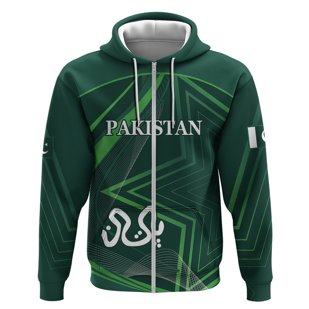 Pakistan Cricket World Cup 2024 Zip Hoodie Shaheens Make Champions