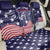 United States Cricket World Cup 2024 Back Car Seat Cover USA Badge Eagle Make Champions LT9 - Wonder Print Shop