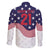 United States Cricket World Cup 2024 Family Matching Long Sleeve Bodycon Dress and Hawaiian Shirt USA Badge Eagle Make Champions LT9 - Wonder Print Shop