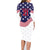 United States Cricket World Cup 2024 Family Matching Long Sleeve Bodycon Dress and Hawaiian Shirt USA Badge Eagle Make Champions LT9 - Wonder Print Shop