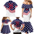 United States Cricket World Cup 2024 Family Matching Mermaid Dress and Hawaiian Shirt USA Badge Eagle Make Champions LT9 - Wonder Print Shop