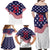 United States Cricket World Cup 2024 Family Matching Off Shoulder Maxi Dress and Hawaiian Shirt USA Badge Eagle Make Champions LT9 - Wonder Print Shop