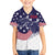 United States Cricket World Cup 2024 Family Matching Off Shoulder Short Dress and Hawaiian Shirt USA Badge Eagle Make Champions LT9 - Wonder Print Shop