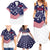 United States Cricket World Cup 2024 Family Matching Summer Maxi Dress and Hawaiian Shirt USA Badge Eagle Make Champions - Wonder Print Shop