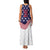 United States Cricket World Cup 2024 Family Matching Tank Maxi Dress and Hawaiian Shirt USA Badge Eagle Make Champions - Wonder Print Shop