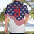 United States Cricket World Cup 2024 Hawaiian Shirt USA Badge Eagle Make Champions - Wonder Print Shop