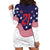 United States Cricket World Cup 2024 Hoodie Dress USA Badge Eagle Make Champions - Wonder Print Shop