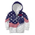 United States Cricket World Cup 2024 Kid Hoodie USA Badge Eagle Make Champions - Wonder Print Shop