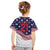 United States Cricket World Cup 2024 Kid T Shirt USA Badge Eagle Make Champions - Wonder Print Shop