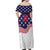 United States Cricket World Cup 2024 Off Shoulder Maxi Dress USA Badge Eagle Make Champions - Wonder Print Shop