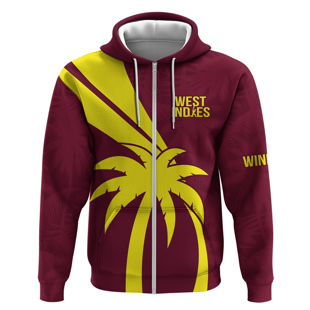 West Indies Cricket World Cup 2024 Zip Hoodie Windies Make Champions - Wonder Print Shop