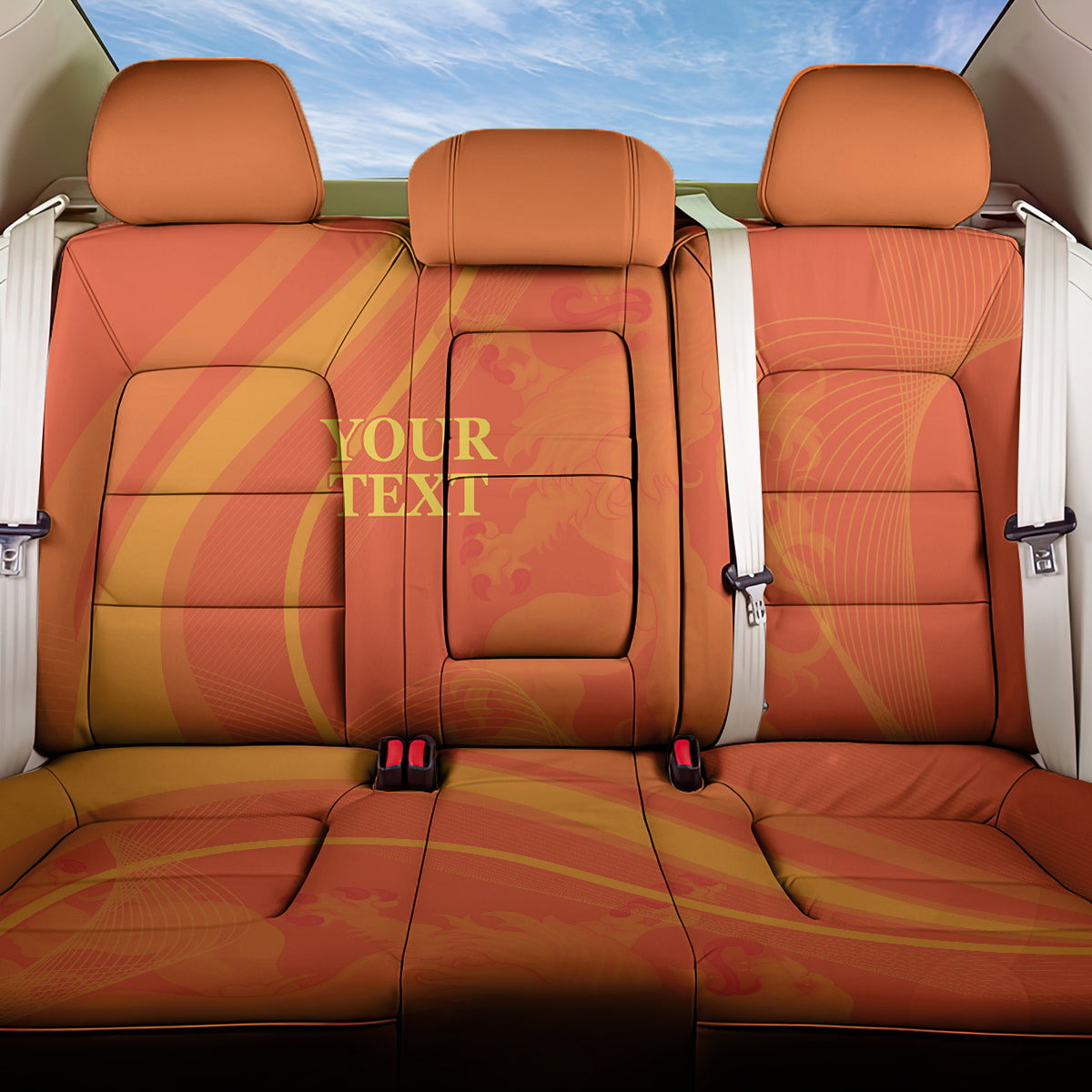 Netherlands Cricket World Cup 2024 Back Car Seat Cover The Flying Dutchmen Make Champions LT9 - Wonder Print Shop