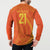 Netherlands Cricket World Cup 2024 Button Sweatshirt The Flying Dutchmen Make Champions LT9 - Wonder Print Shop