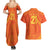 Netherlands Cricket World Cup 2024 Couples Matching Summer Maxi Dress and Hawaiian Shirt The Flying Dutchmen Make Champions LT9 - Wonder Print Shop