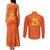 Netherlands Cricket World Cup 2024 Couples Matching Tank Maxi Dress and Long Sleeve Button Shirt The Flying Dutchmen Make Champions LT9 - Wonder Print Shop