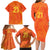 Netherlands Cricket World Cup 2024 Family Matching Long Sleeve Bodycon Dress and Hawaiian Shirt The Flying Dutchmen Make Champions LT9 - Wonder Print Shop