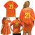 Netherlands Cricket World Cup 2024 Family Matching Off Shoulder Short Dress and Hawaiian Shirt The Flying Dutchmen Make Champions LT9 - Wonder Print Shop