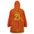 Netherlands Cricket World Cup 2024 Wearable Blanket Hoodie The Flying Dutchmen Make Champions