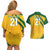 South Africa Cricket World Cup 2024 Couples Matching Off Shoulder Short Dress and Hawaiian Shirt Proteas Make Champions LT9 - Wonder Print Shop