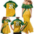 South Africa Cricket World Cup 2024 Family Matching Mermaid Dress and Hawaiian Shirt Proteas Make Champions LT9 - Wonder Print Shop