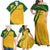 South Africa Cricket World Cup 2024 Family Matching Off Shoulder Maxi Dress and Hawaiian Shirt Proteas Make Champions LT9 - Wonder Print Shop