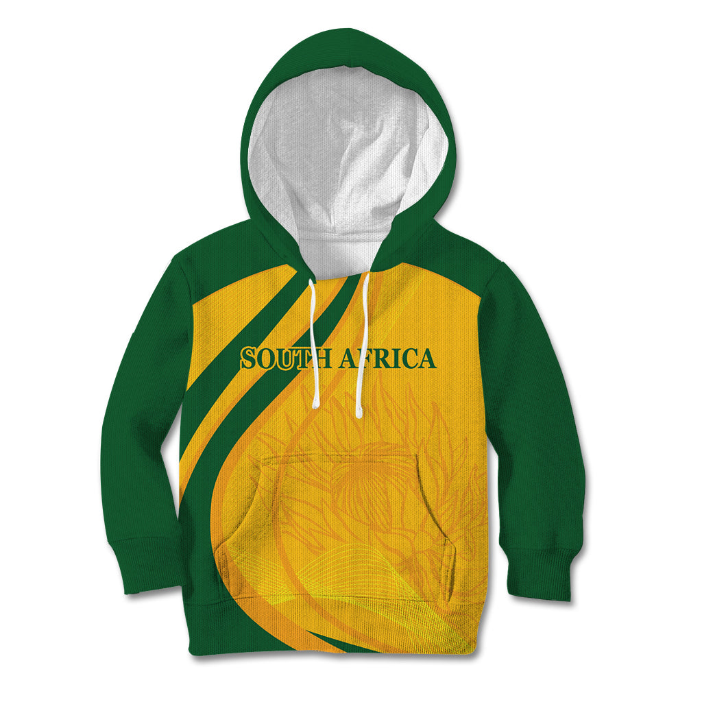 South Africa Cricket World Cup 2024 Kid Hoodie Proteas Make Champions - Wonder Print Shop