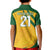 South Africa Cricket World Cup 2024 Kid Polo Shirt Proteas Make Champions - Wonder Print Shop