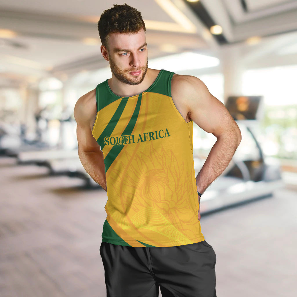 South Africa Cricket World Cup 2024 Men Tank Top Proteas Make Champions - Wonder Print Shop