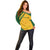 South Africa Cricket World Cup 2024 Off Shoulder Sweater Proteas Make Champions - Wonder Print Shop