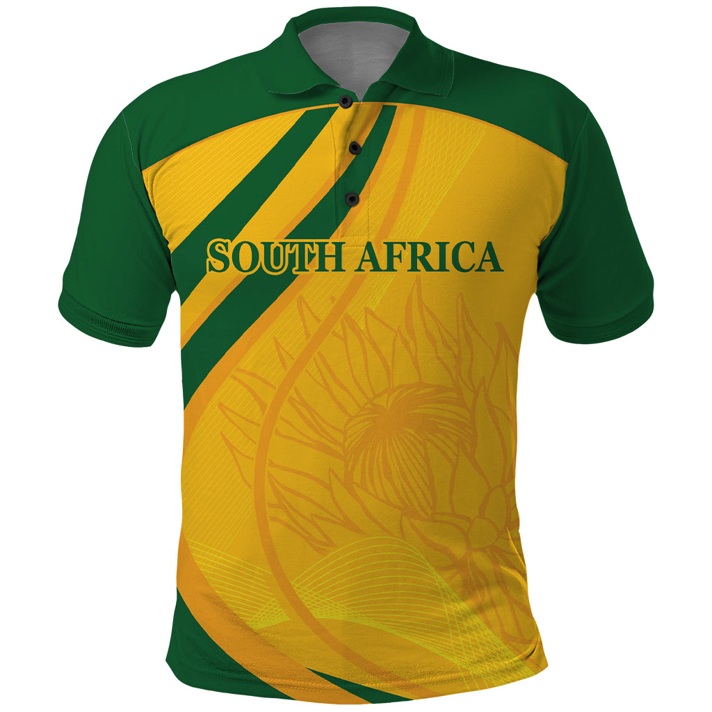 South Africa Cricket World Cup 2024 Polo Shirt Proteas Make Champions - Wonder Print Shop