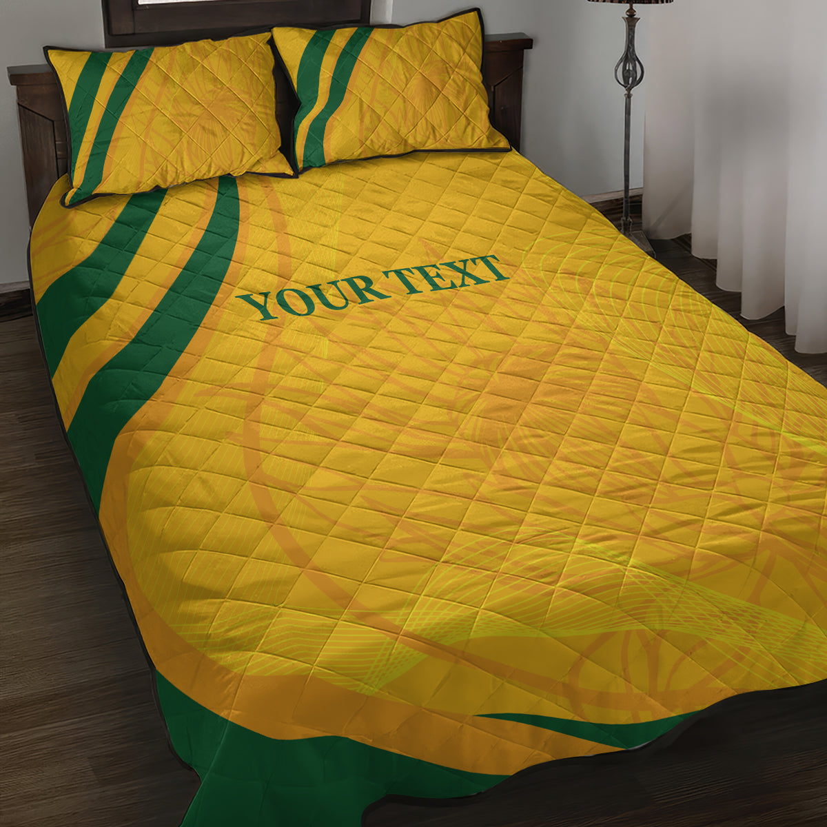 South Africa Cricket World Cup 2024 Quilt Bed Set Proteas Make Champions