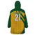 South Africa Cricket World Cup 2024 Wearable Blanket Hoodie Proteas Make Champions - Wonder Print Shop