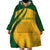 South Africa Cricket World Cup 2024 Wearable Blanket Hoodie Proteas Make Champions - Wonder Print Shop