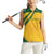 South Africa Cricket World Cup 2024 Women Sleeveless Polo Shirt Proteas Make Champions