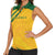 South Africa Cricket World Cup 2024 Women Sleeveless Polo Shirt Proteas Make Champions