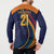 Sri Lanka Cricket World Cup 2024 Button Sweatshirt Shri Lanka Jathika Crikat Kandayama LT9 - Wonder Print Shop