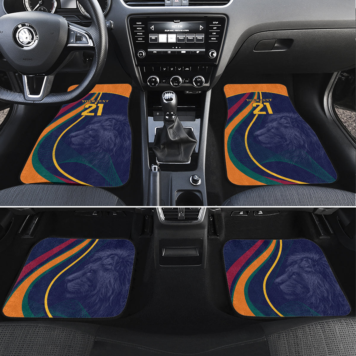 Sri Lanka Cricket World Cup 2024 Car Mats Shri Lanka Jathika Crikat Kandayama LT9 - Wonder Print Shop