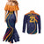 Sri Lanka Cricket World Cup 2024 Couples Matching Mermaid Dress and Long Sleeve Button Shirt Shri Lanka Jathika Crikat Kandayama