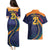 Sri Lanka Cricket World Cup 2024 Couples Matching Puletasi and Hawaiian Shirt Shri Lanka Jathika Crikat Kandayama LT9 - Wonder Print Shop