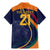 Sri Lanka Cricket World Cup 2024 Family Matching Mermaid Dress and Hawaiian Shirt Shri Lanka Jathika Crikat Kandayama LT9 - Wonder Print Shop