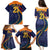 Sri Lanka Cricket World Cup 2024 Family Matching Puletasi and Hawaiian Shirt Shri Lanka Jathika Crikat Kandayama - Wonder Print Shop